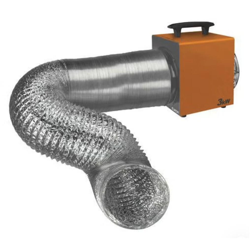 Workshop heating accessories flexible drain pipe