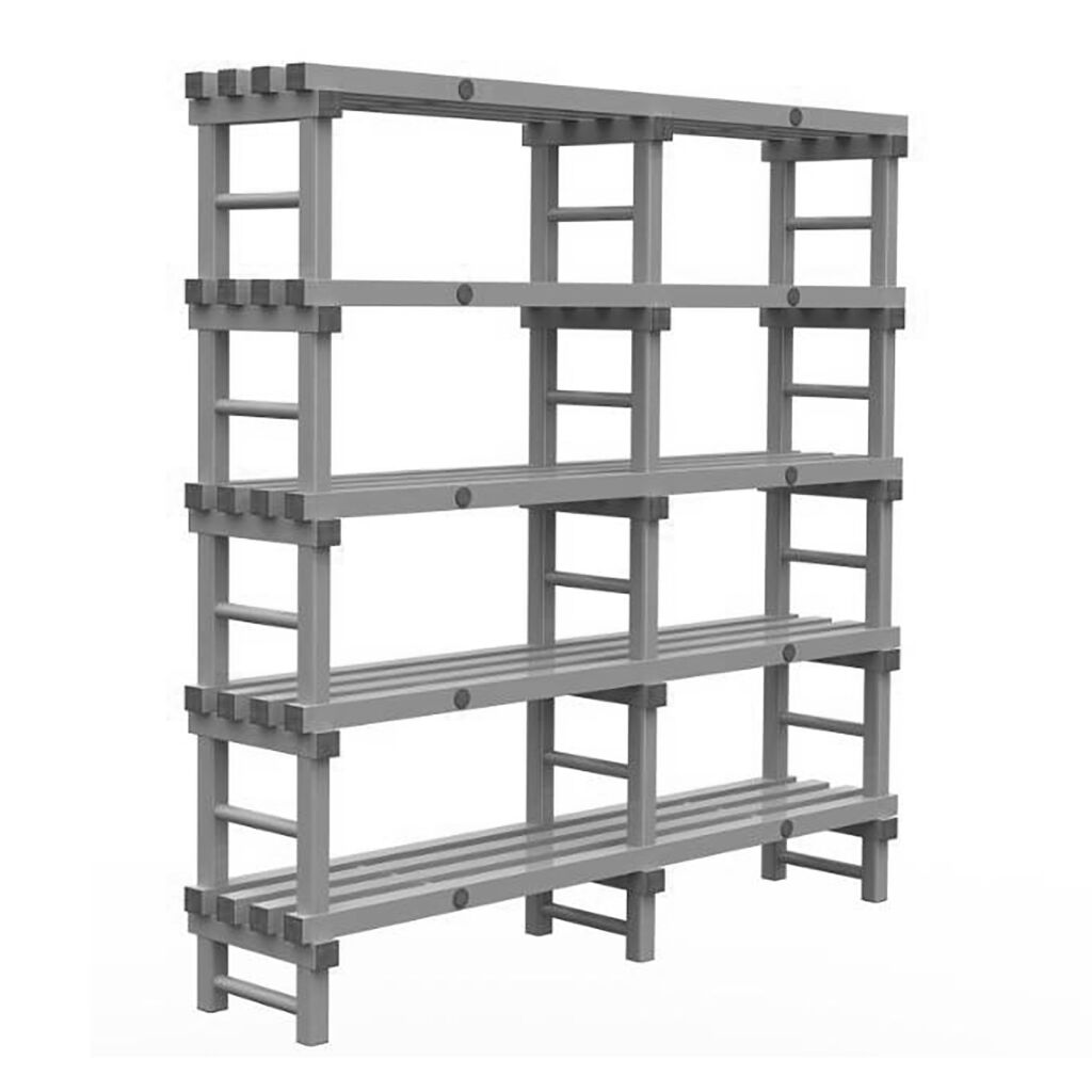 Rayonnage en plastique eurostelle modulaire