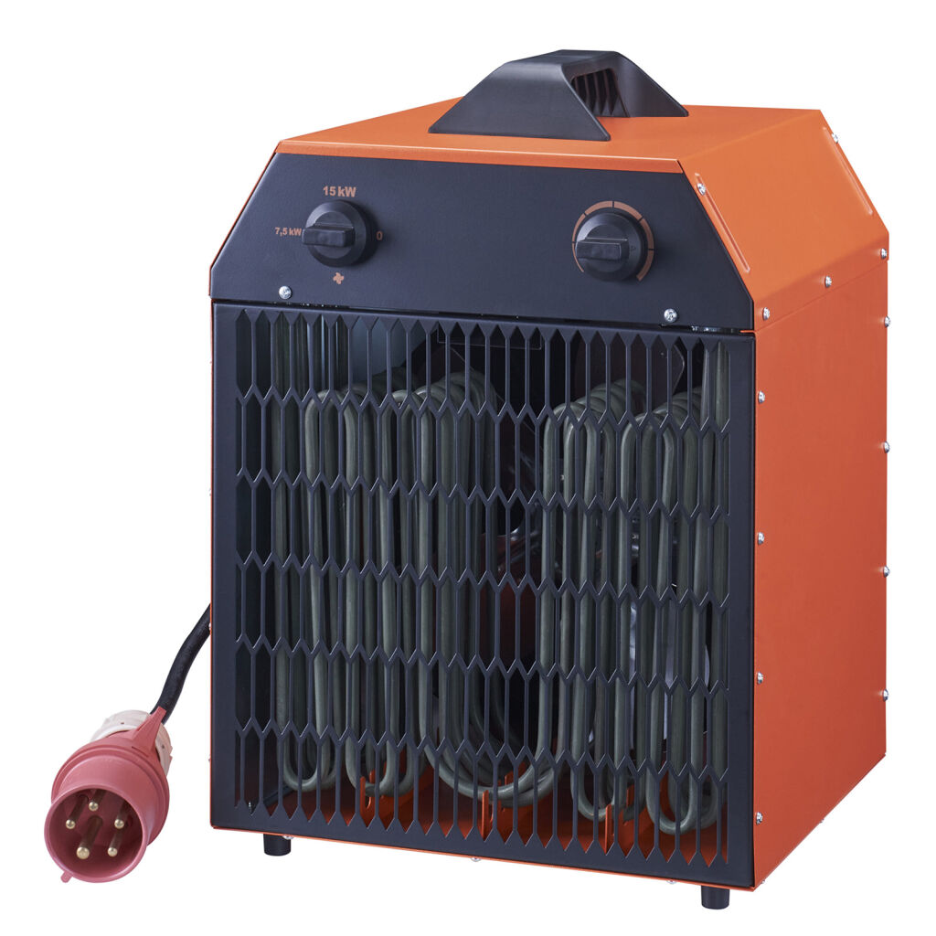 Workshop heating industrial fan heater 15 kW - 560 m³