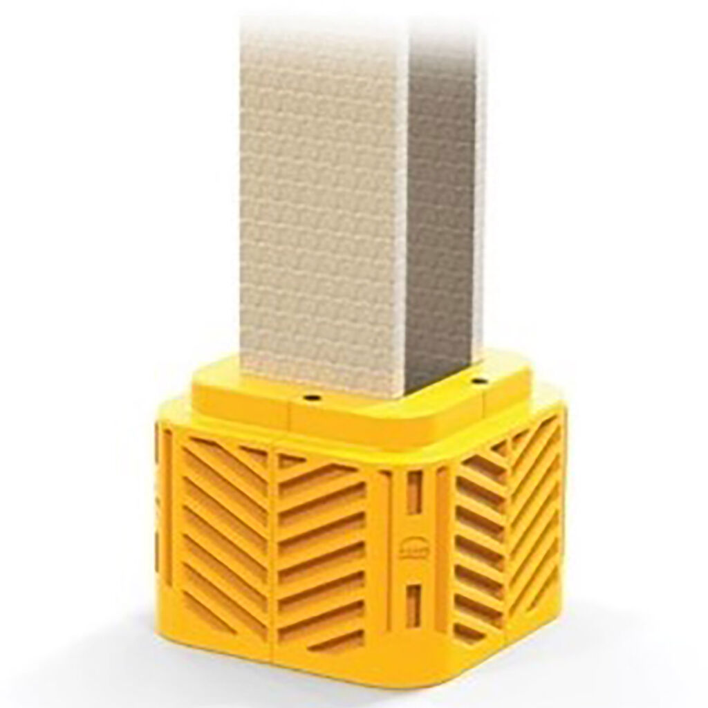 Protections de poteaux protecteur de colonne Flexishield taille intérieure 160x160mm