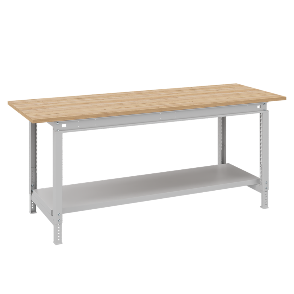 Workbenches with 1 bottom shelf