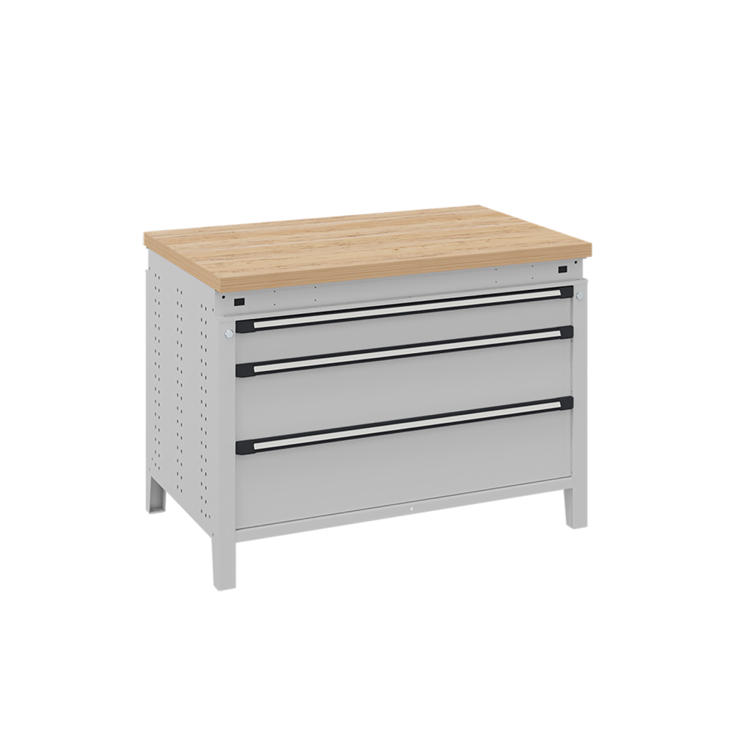 Workbenches with 3 drawers