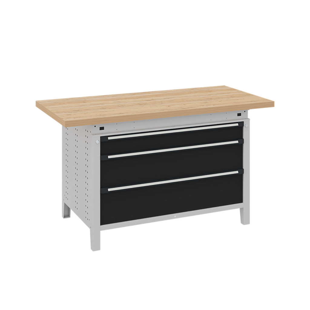 Workbenches with 3 drawers