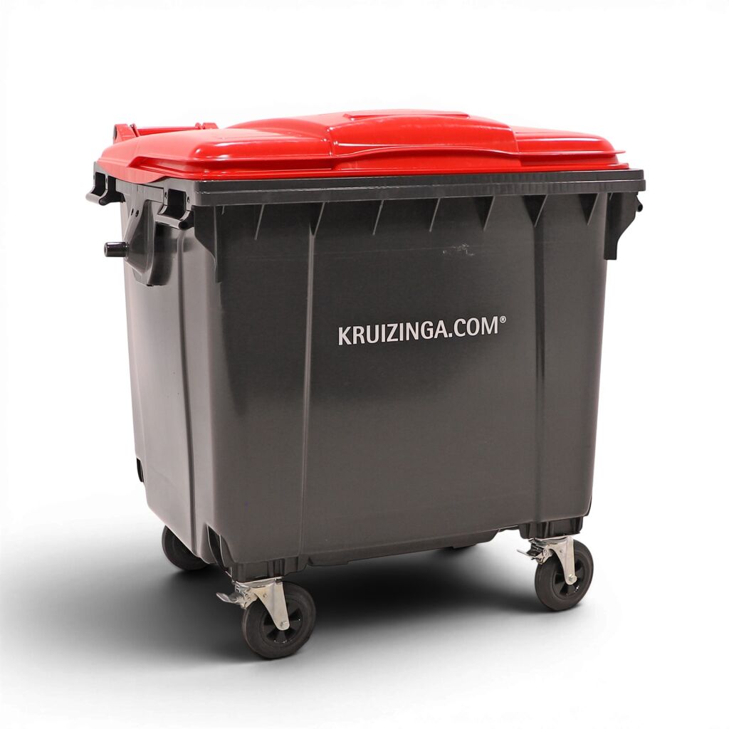 Waste container Special Waste Container 1100 liters, suitable for DIN-intake