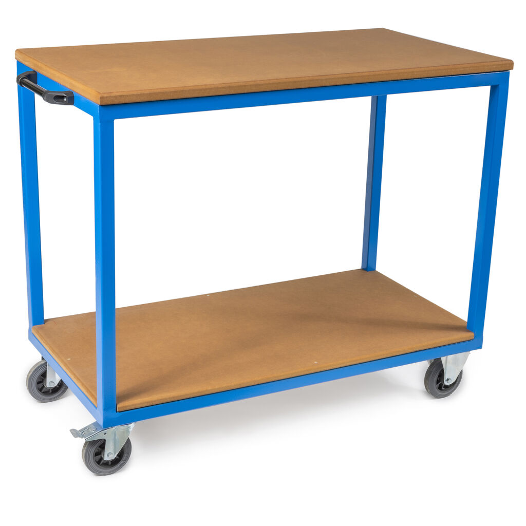 Table top carts with 2 shelves