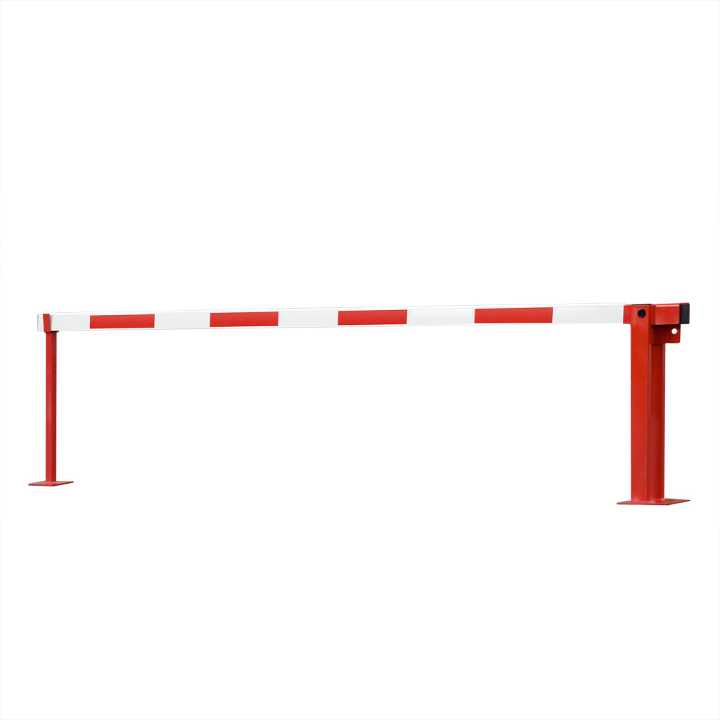 Slagbomen slagboom met druk gasveer/vaste standaard - 3820 mm breed