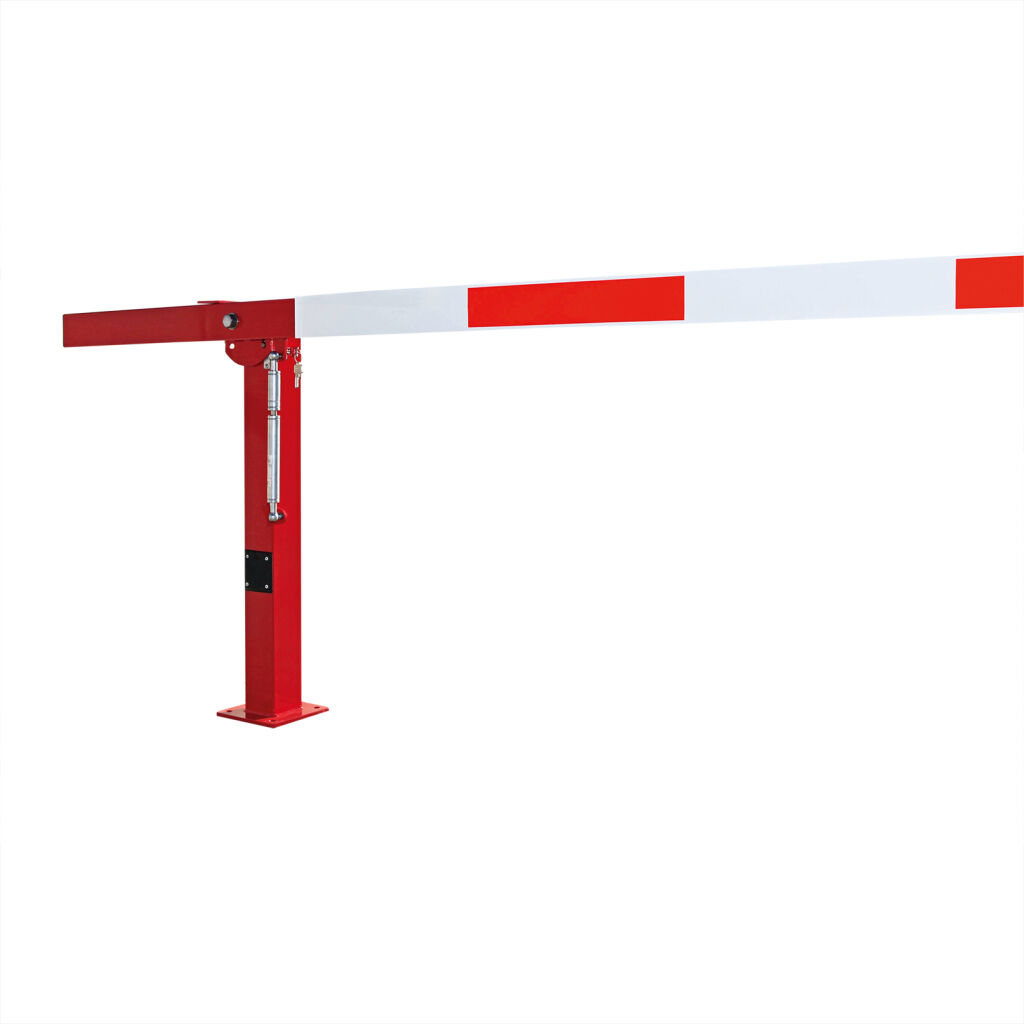 Slagbomen slagboom handmatig bedienbaar met gasdrukveer - 2500 mm breed