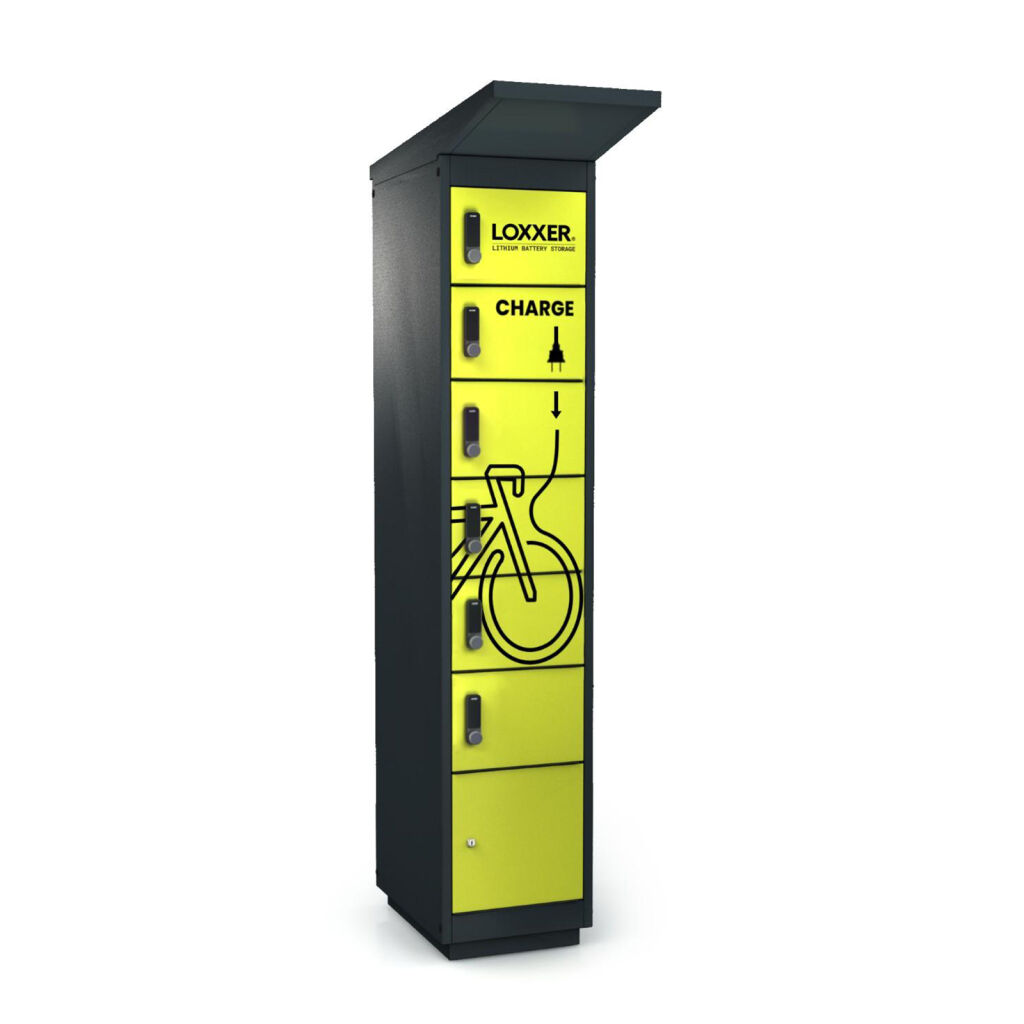 Lithium cabinet storage and charging space for lithium batteries 