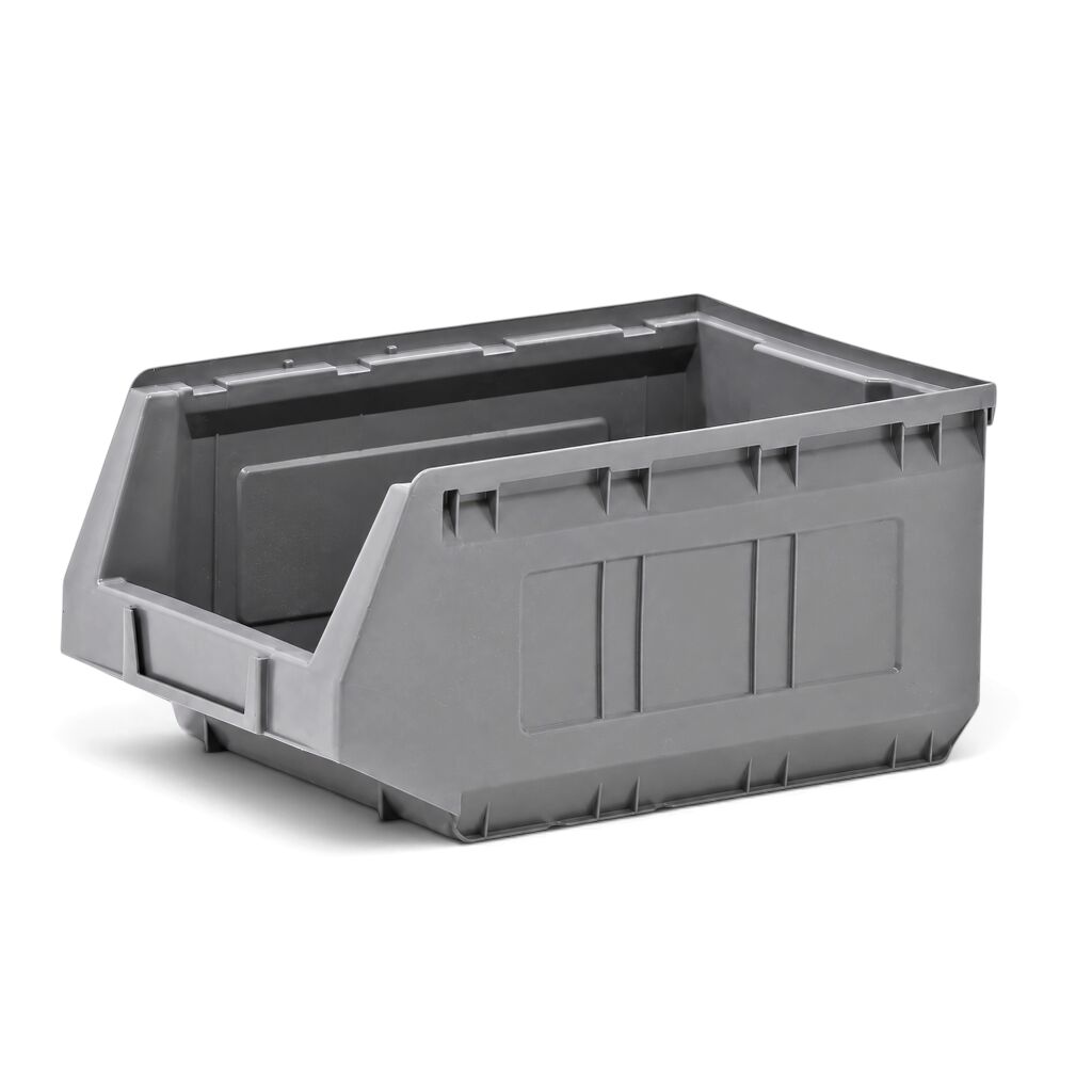 Kunststoff-Lagerbehälter 10 Liter – recyceltes HDPE – stapelbar