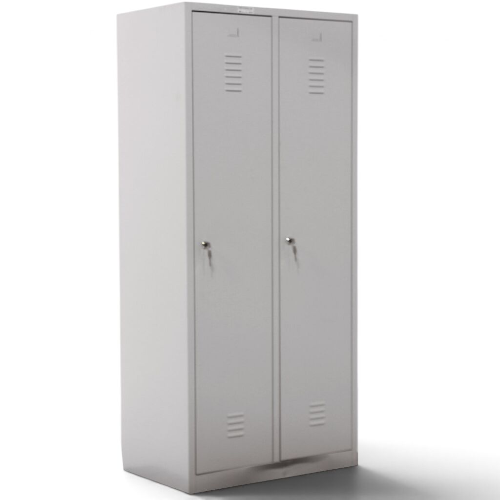 Armoire d'entrepôt occasion armoire vestiaire 2 portes (cylindre) Occasion