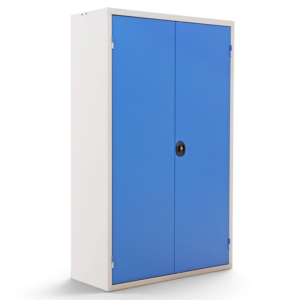 Armoire d'entrepôt occasion armoire d'équipement 2 portes (cylindre) Occasion