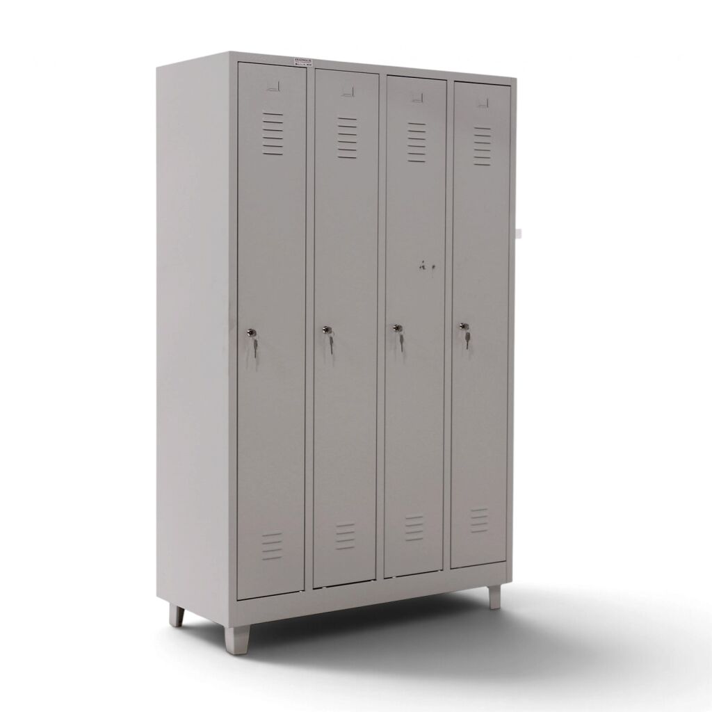 Used Locker cabinet 4 doors (cylinder lock)