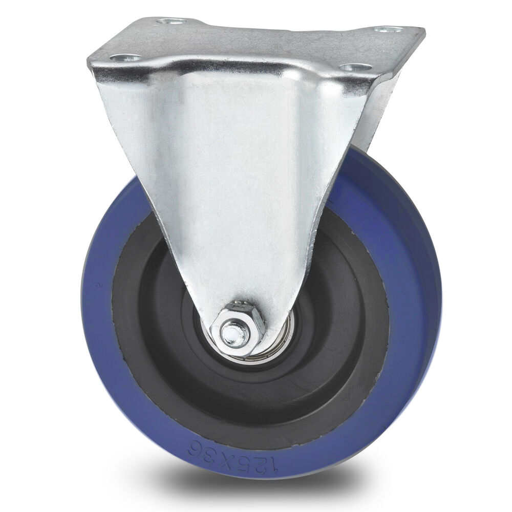 Roulettes fixes roue fixes Ø 100 mm