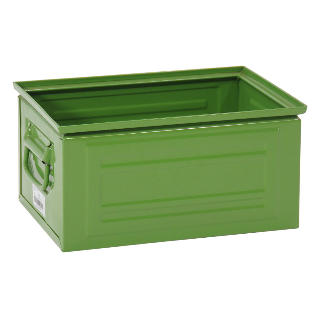 Storage bin steel all walls closed