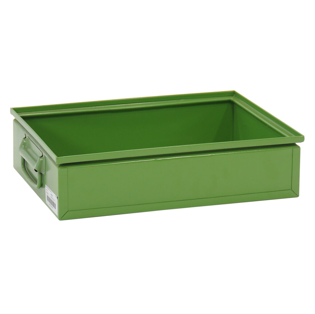 Storage bin steel all walls closed