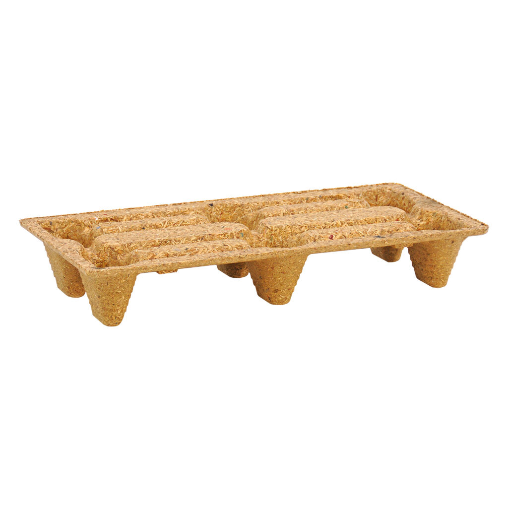 Holzpalette nestbar