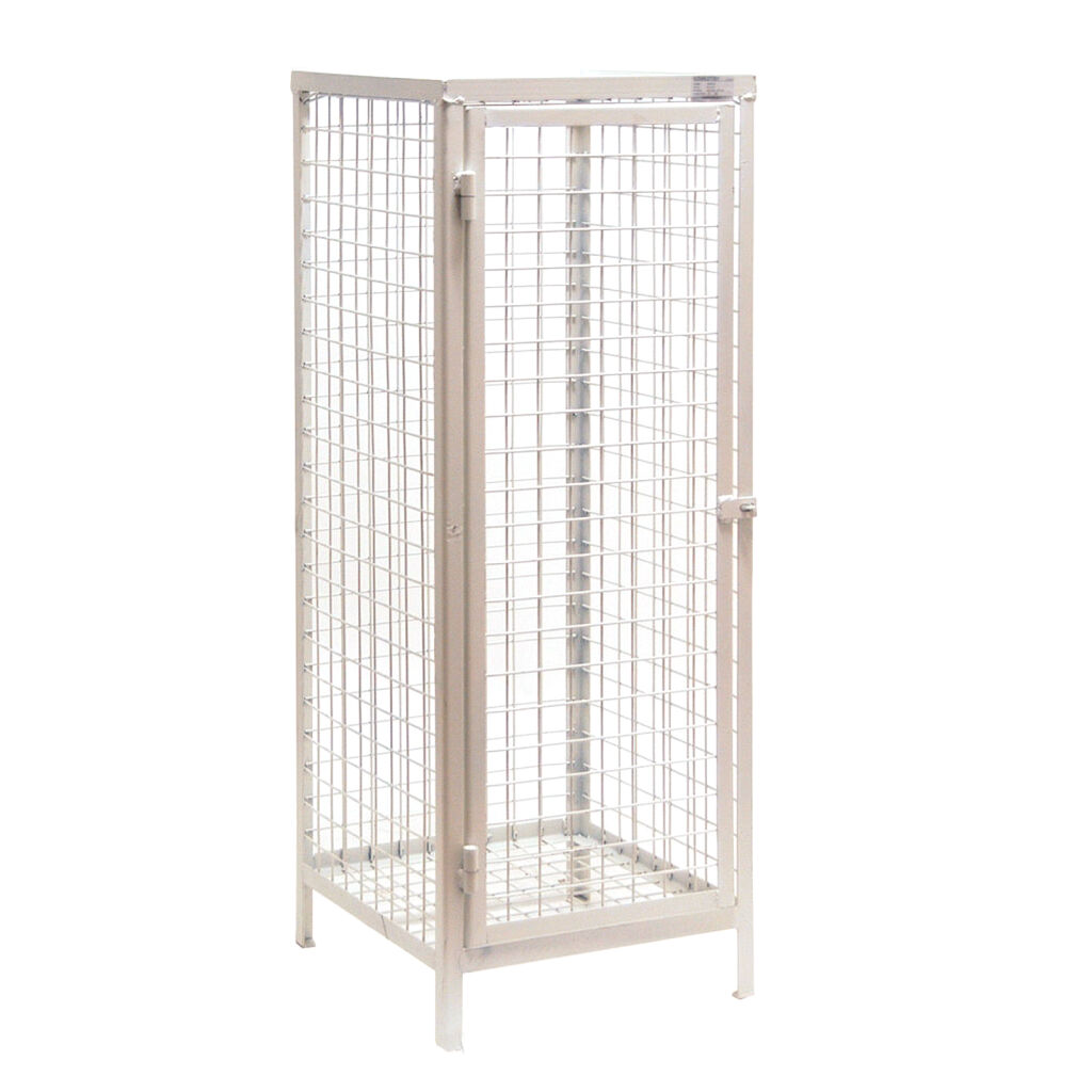 Caisse grillagée anti-vol caisse-palette antivol porte simple Sur mesure