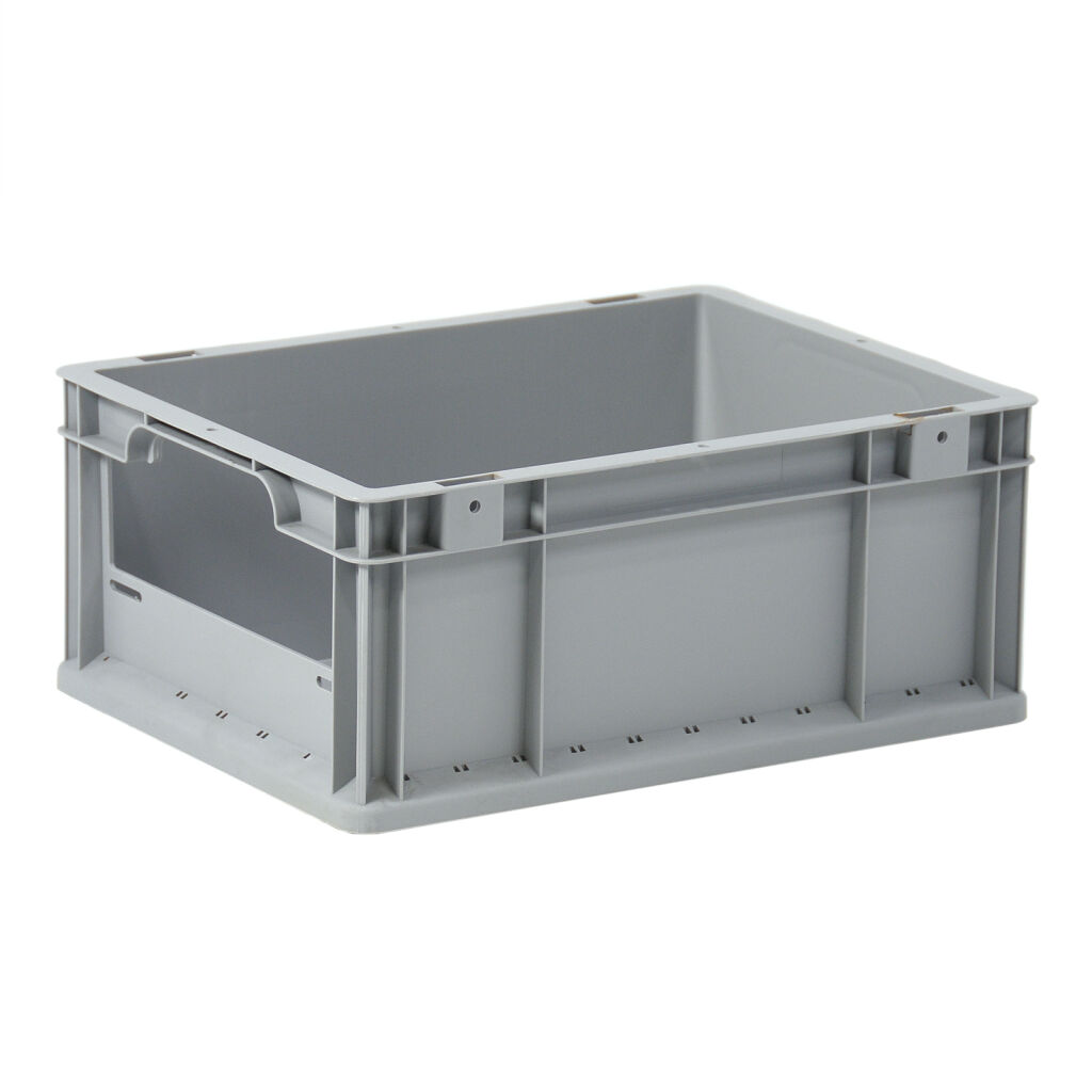 Bacs gerbables Euronorm bacs gerbable Euronorm 1 côté court demi-ouvert