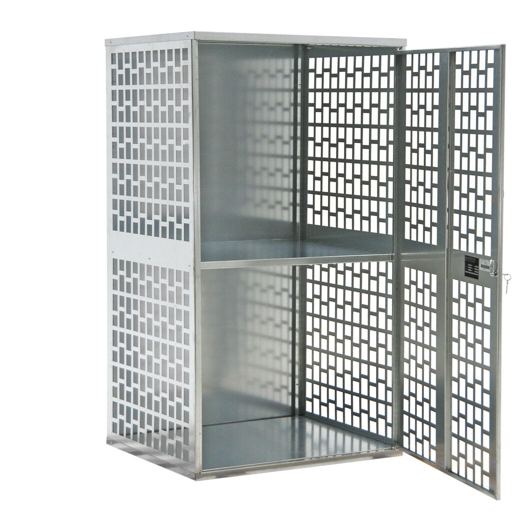 Stockage bouteille de gaz armoire pour bouteilles à gaz pour 10 bouteilles 11-kg