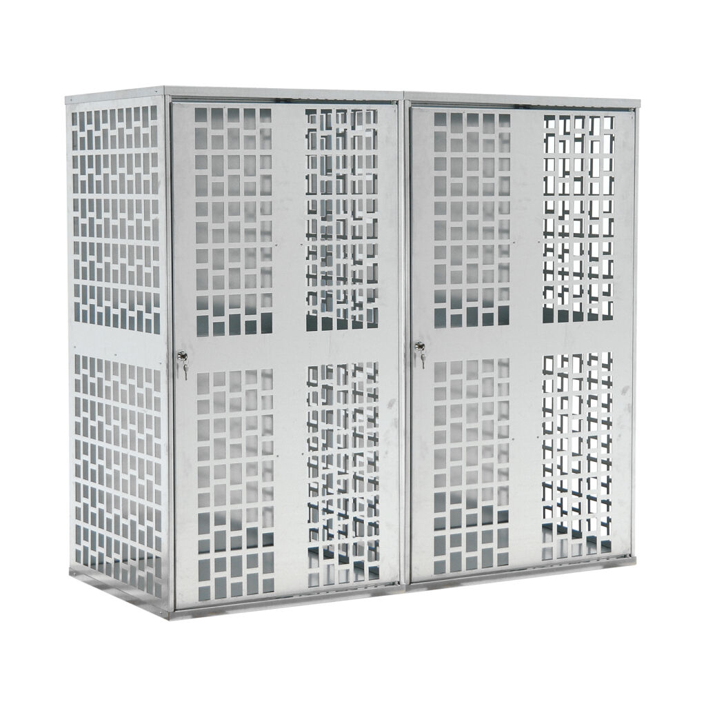 Gas cylinder storage for 20 cylinders 11-kg