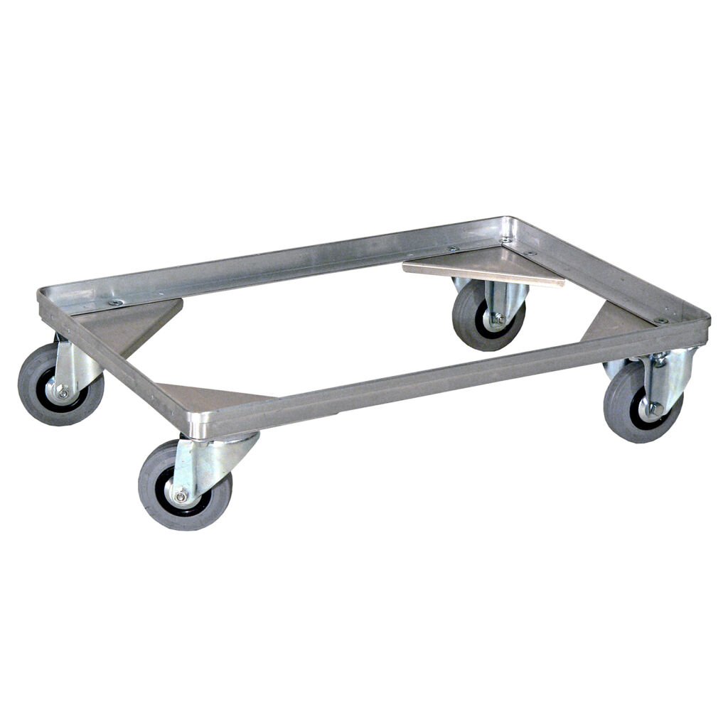 Onderwagen rolplateau aluminium