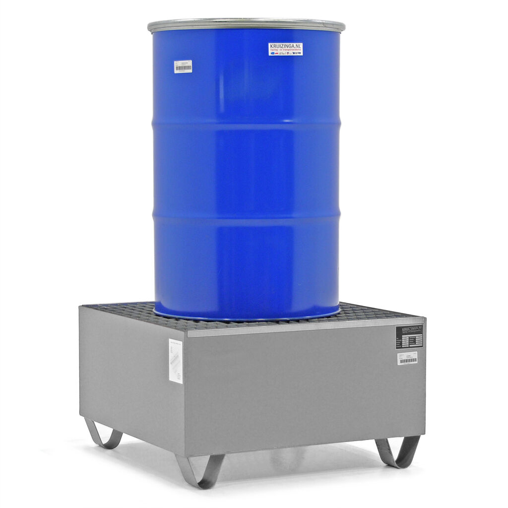 Auffangwanne Stahl für 1x 200 l Fass