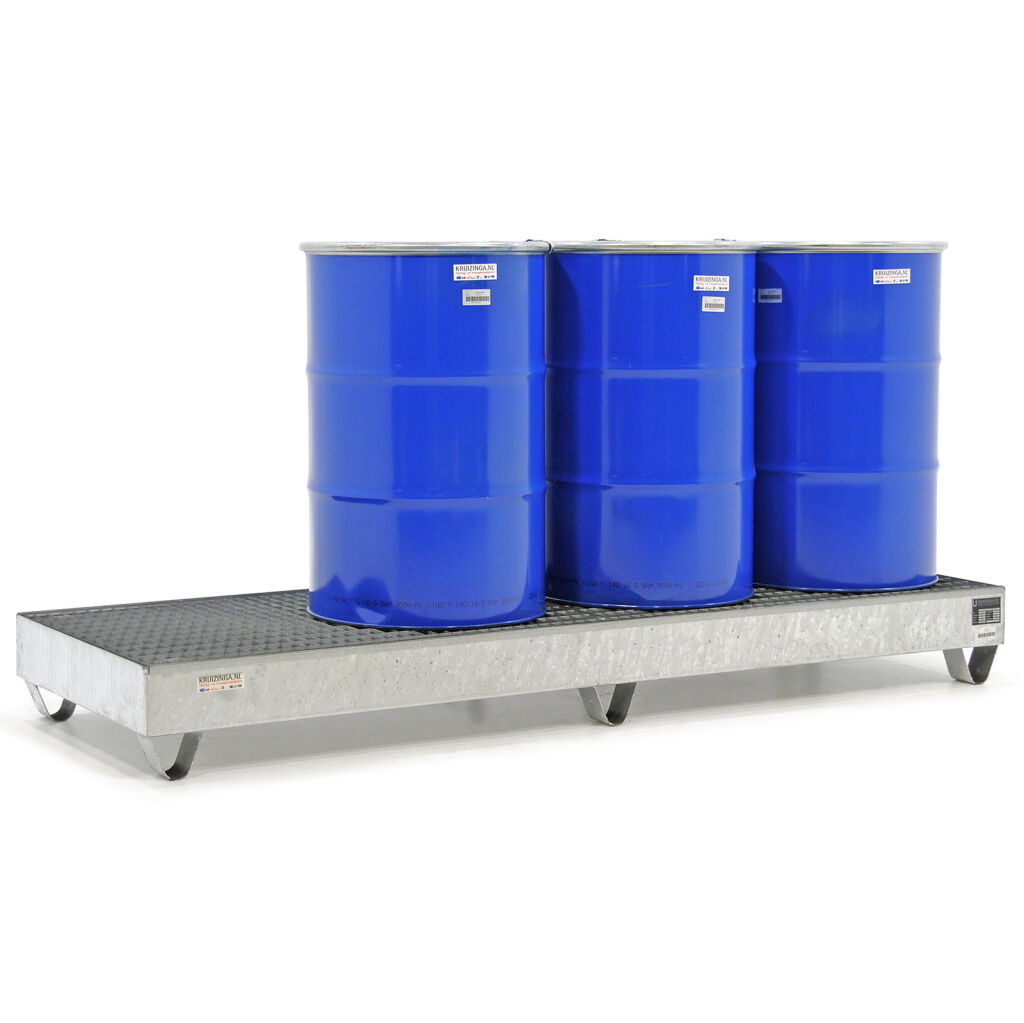 Auffangwanne Stahl für 1-4 200 l Fässer