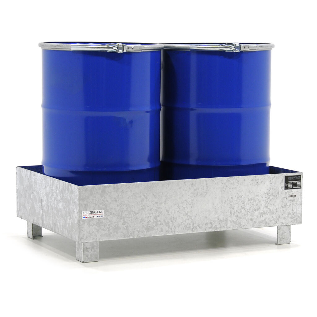 Auffangwanne Stahl für 1-2 200 l Fässer
