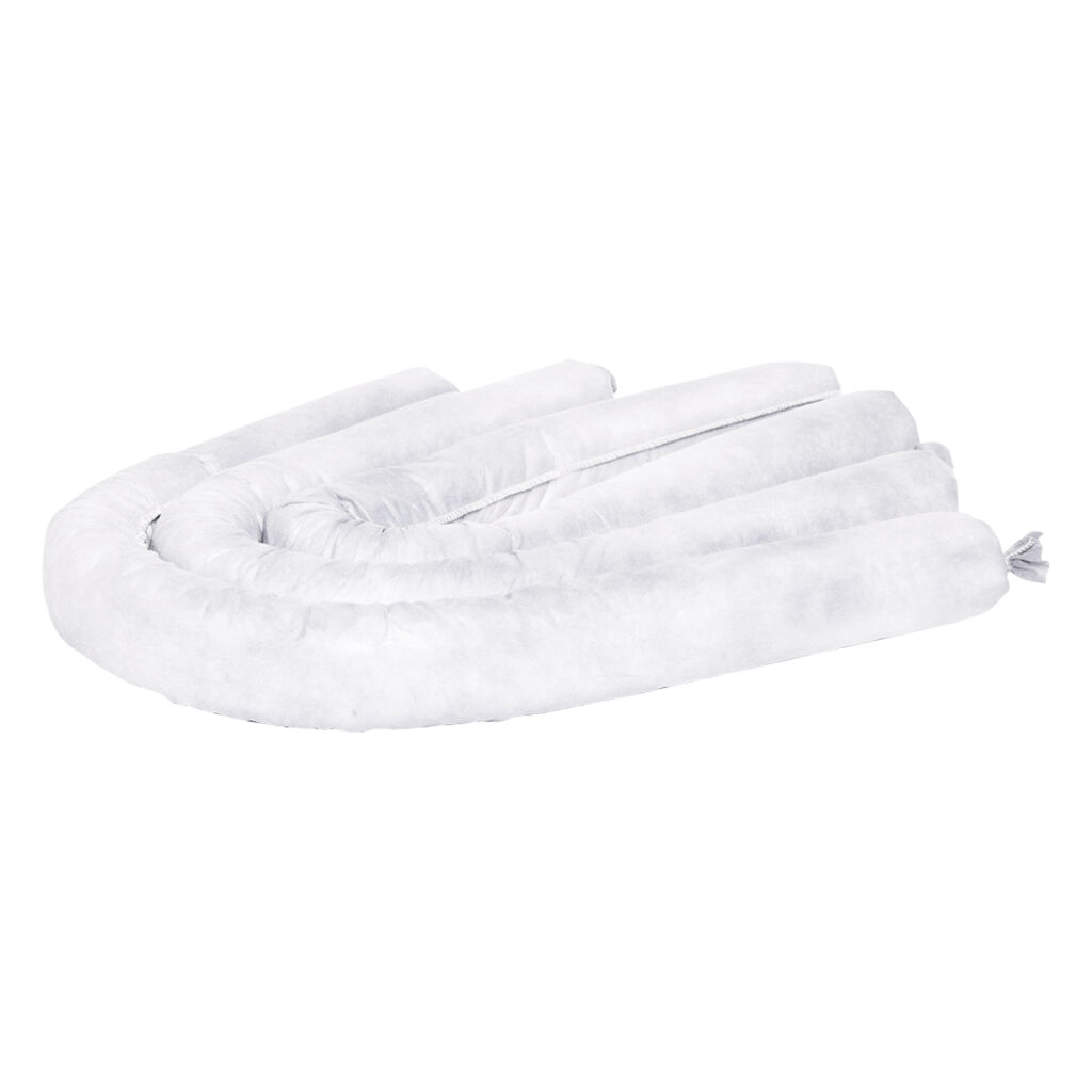 Absorbant produit chimique rouleaux absorbantes Mechanic 8 Rouleaux adapté pour pétrole avec Hydrocarbures