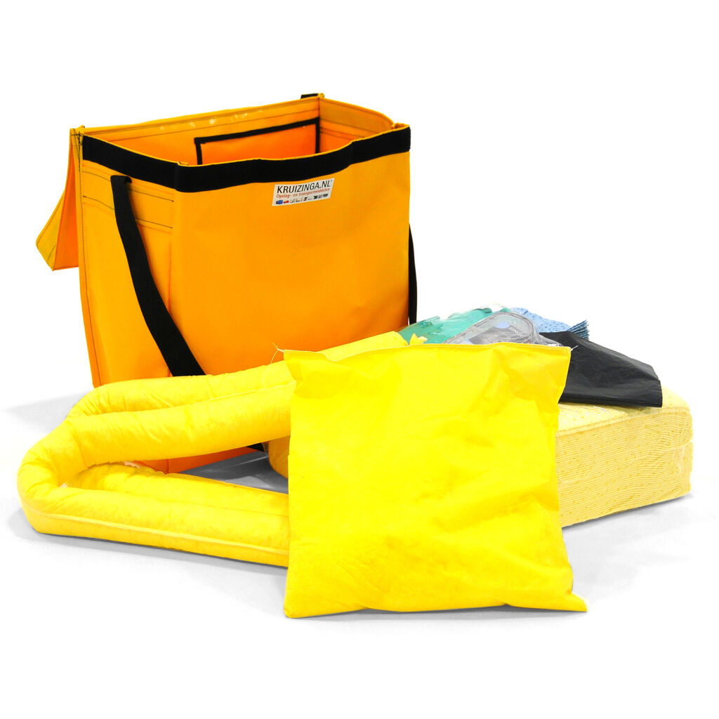 Absorptiemateriaal absorptiekit 75L geschikt voor chemicaliën