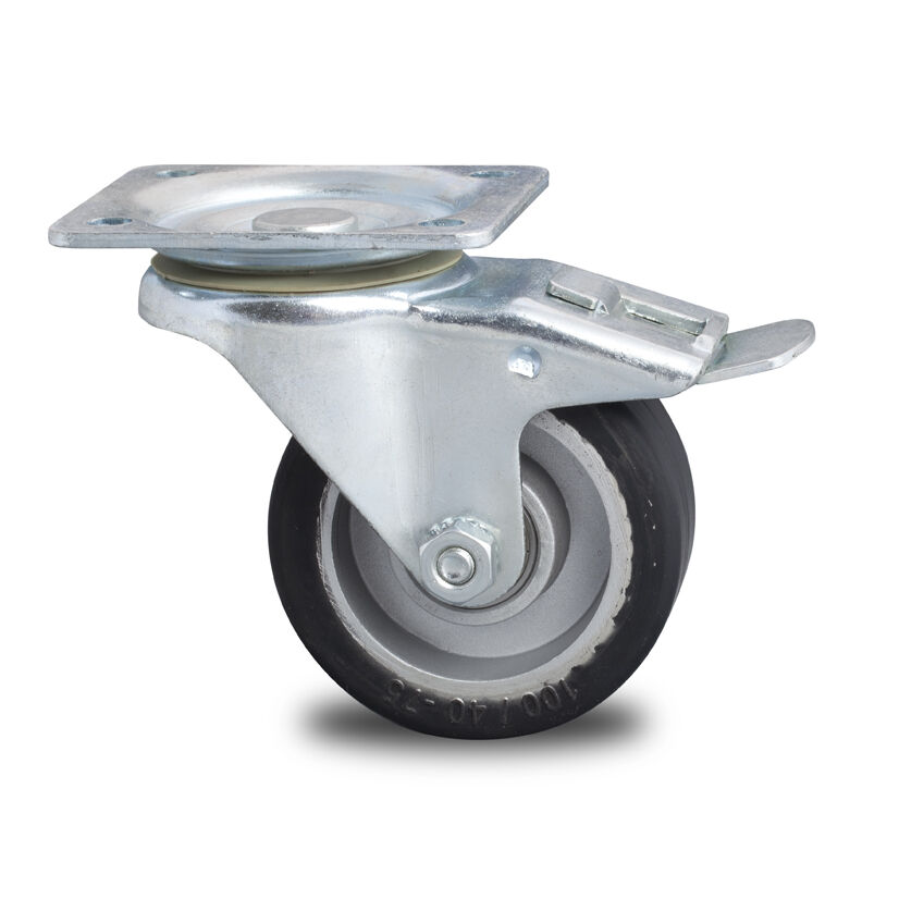 Roulettes pivotantes roues pivotantes avec frein Ø 100 mm