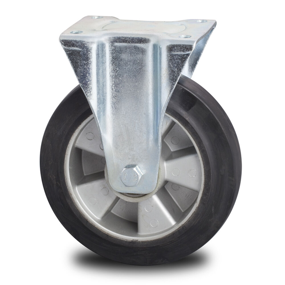Roulettes fixes roue fixes Ø 125 mm
