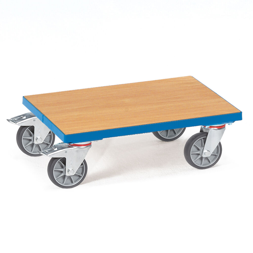 Carrier roll platform suitable for euro boxes 600x400 mm