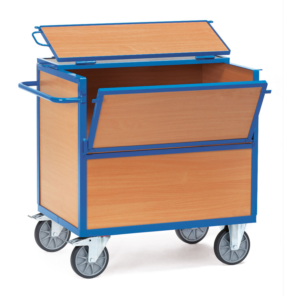 Transportkarren Fetra bakwagen klep + deksel