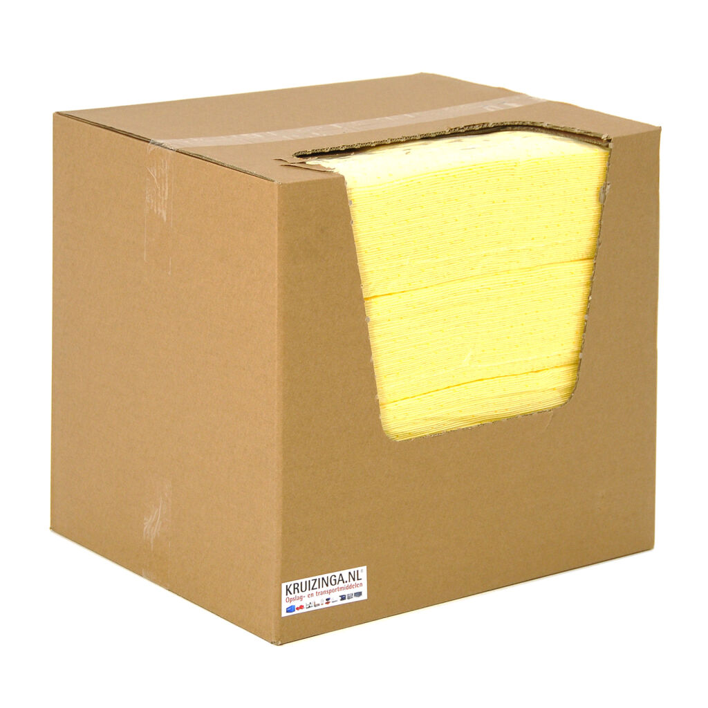 Bindemittel Bindevlies Tücher Basic 4x50 Pads geeignet für Chemikalien
