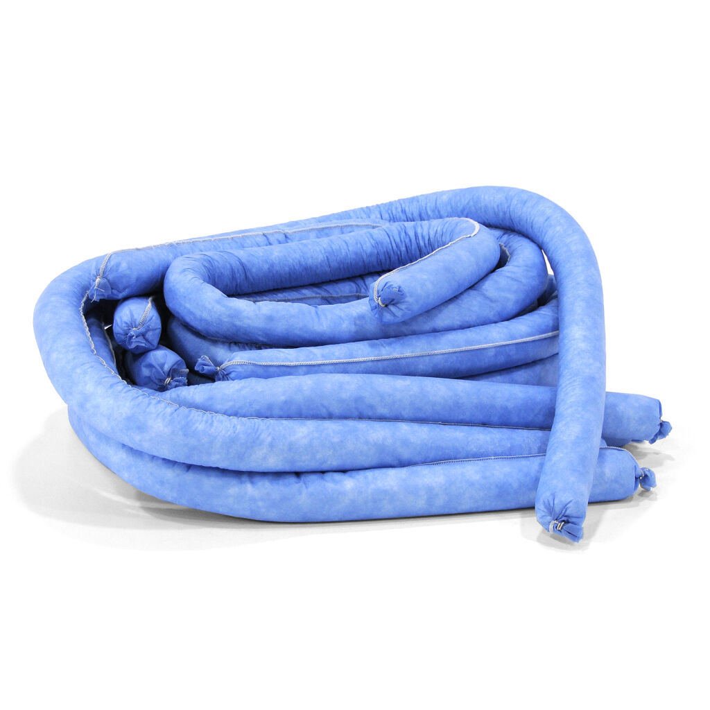 Absorbant produit chimique rouleaux absorbantes Mechanic 8 Rouleaux adapté pour pétrole avec Hydrocarbures