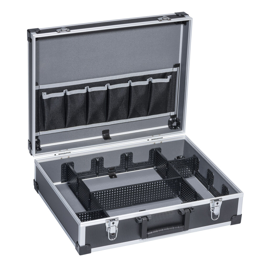 Caisse à outils Box-securité pour outils avec fermeture rapide double