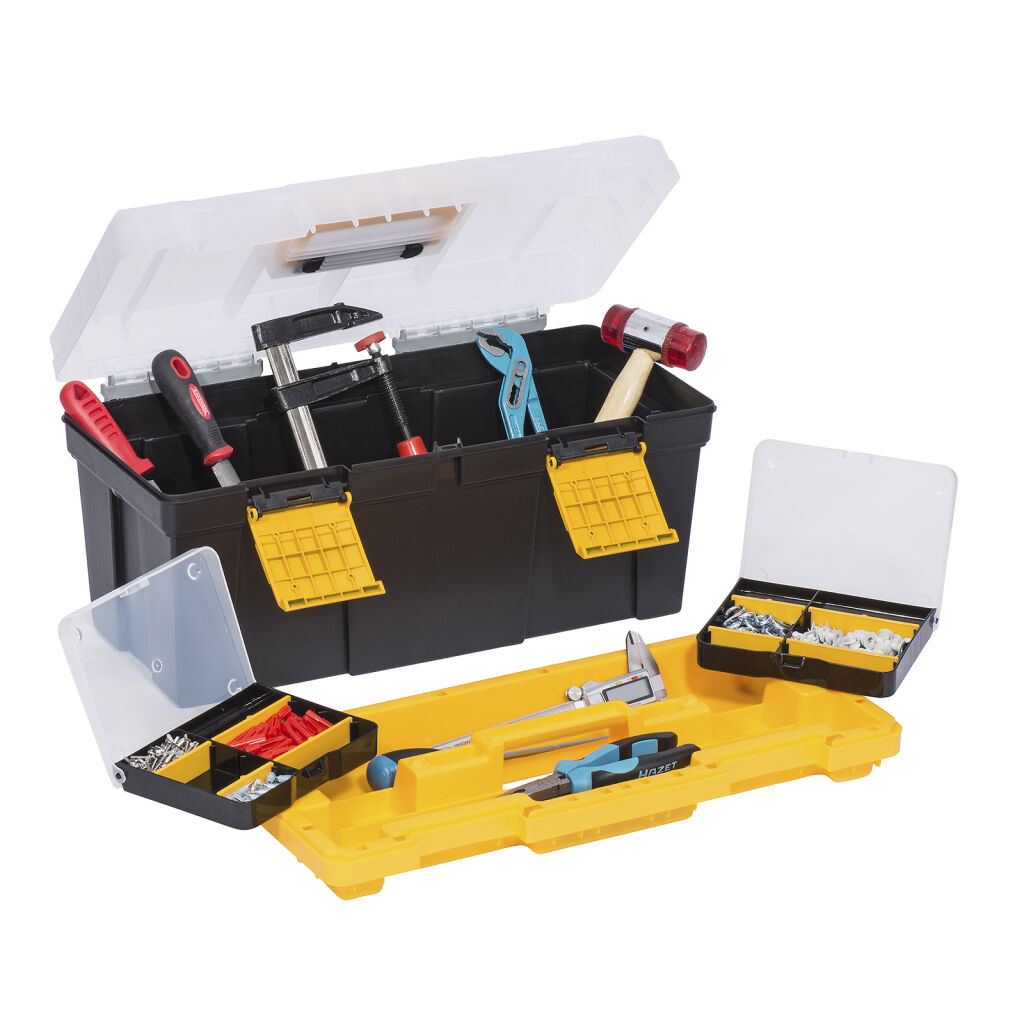 Transport case Toolbox with double quick lock