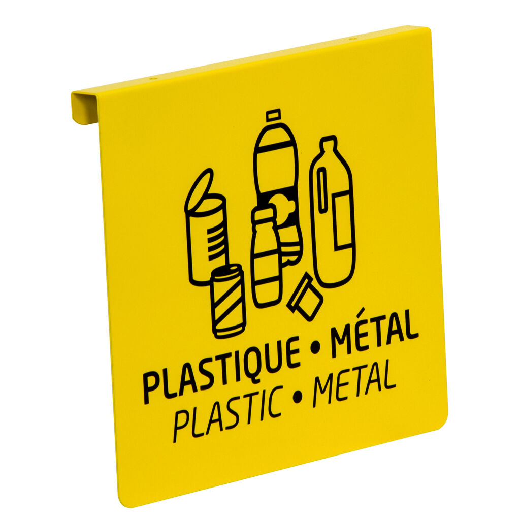 Waste sackholder accessories Plate to identify 