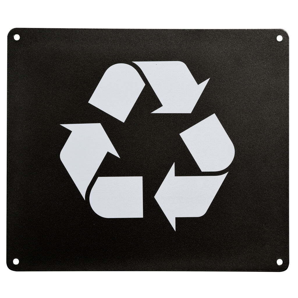 Waste sackholder accessories Plate to identify 