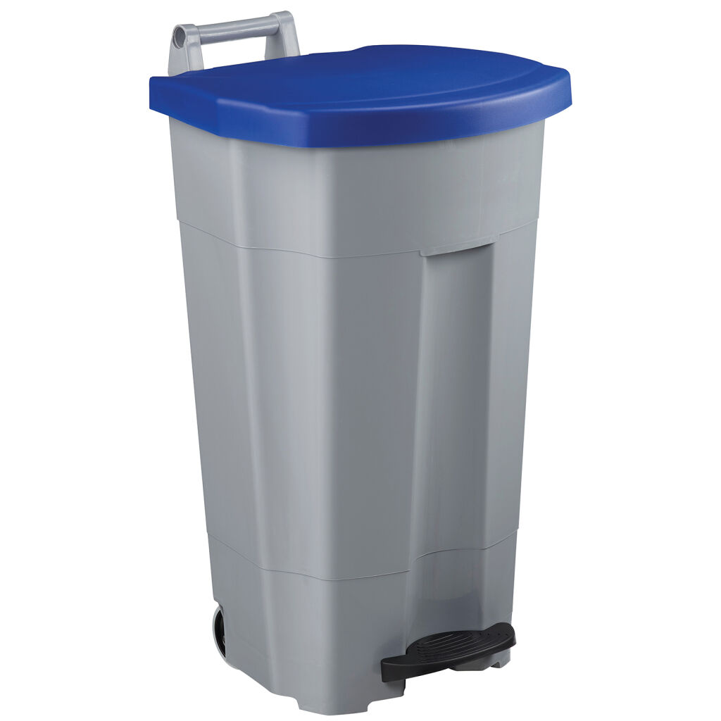 Poubelle de bureau et intérieur poubelle en plastique avec couvercle à pédale châssis