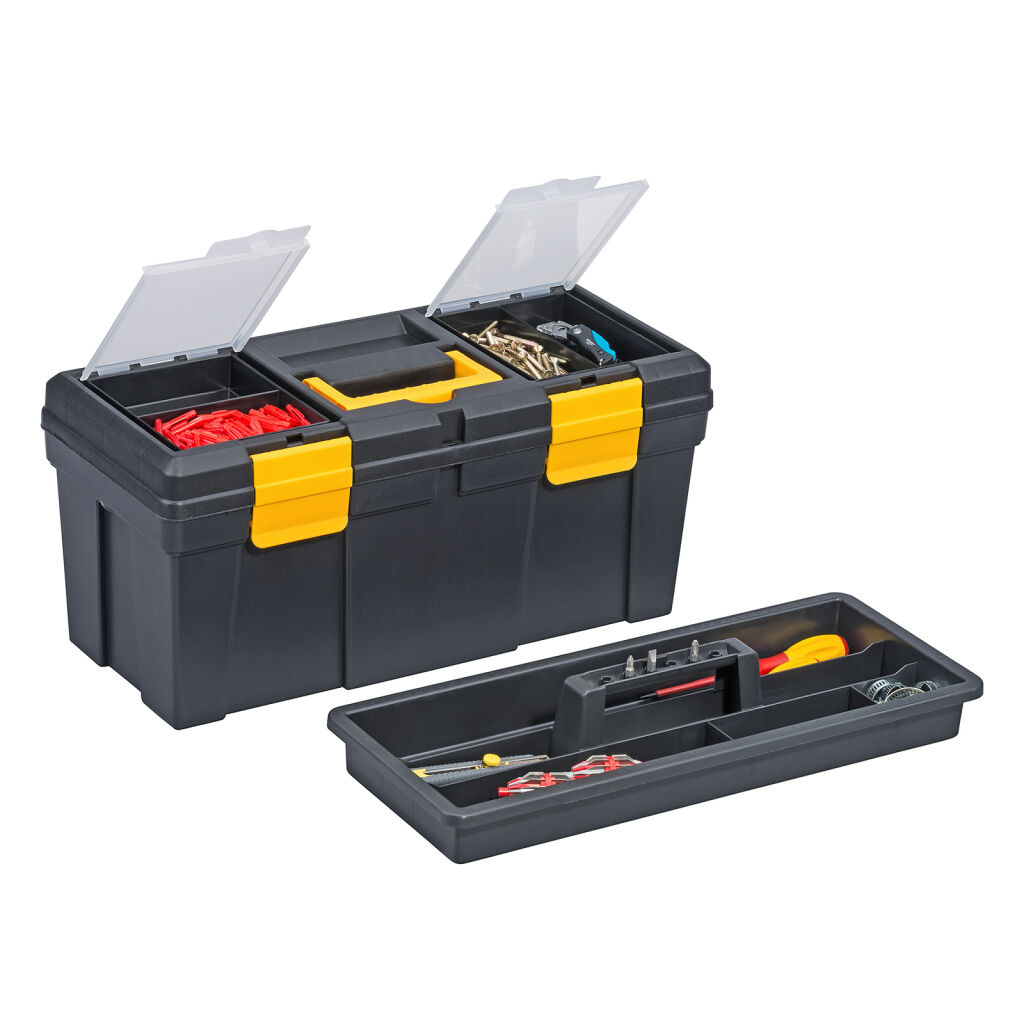 Transport case Toolbox with double quick lock