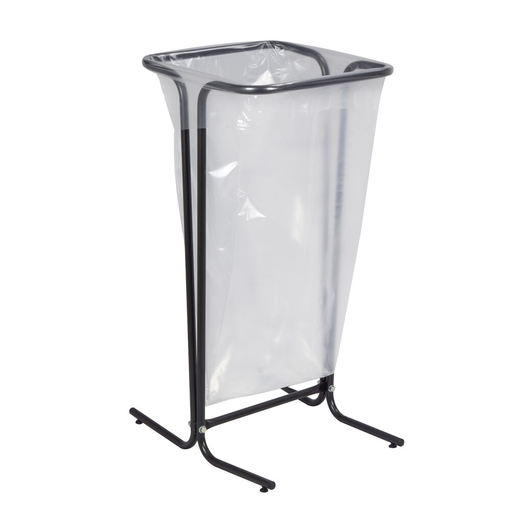 Support sac poubelle collecteur de déchets pour 1 poubelle