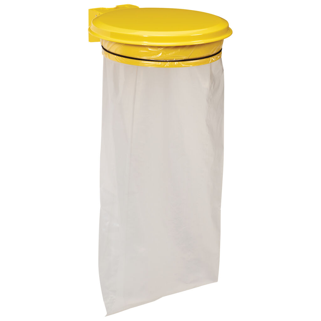 Support sac poubelle collecteur de déchets avec couvercle