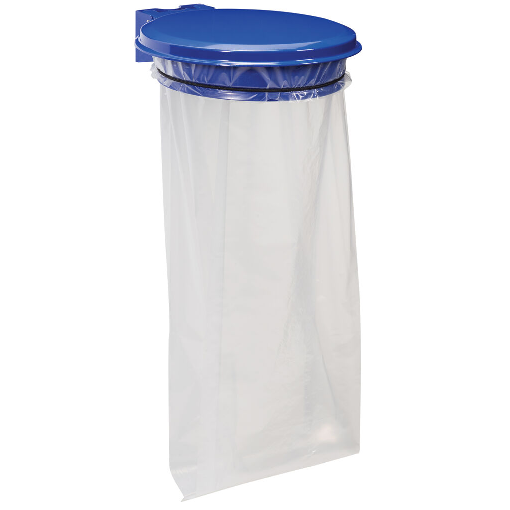 Support sac poubelle collecteur de déchets avec couvercle