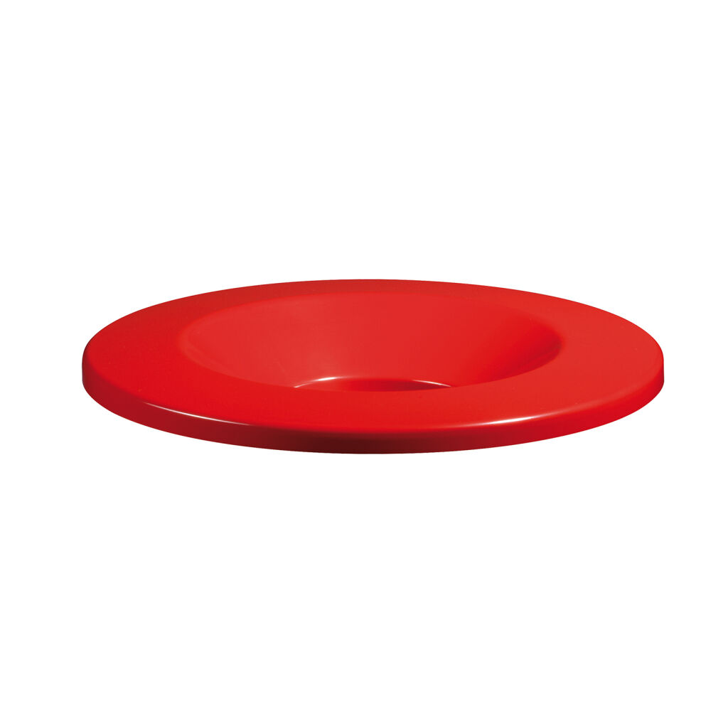 Waste bin accessories lid with insertion opening