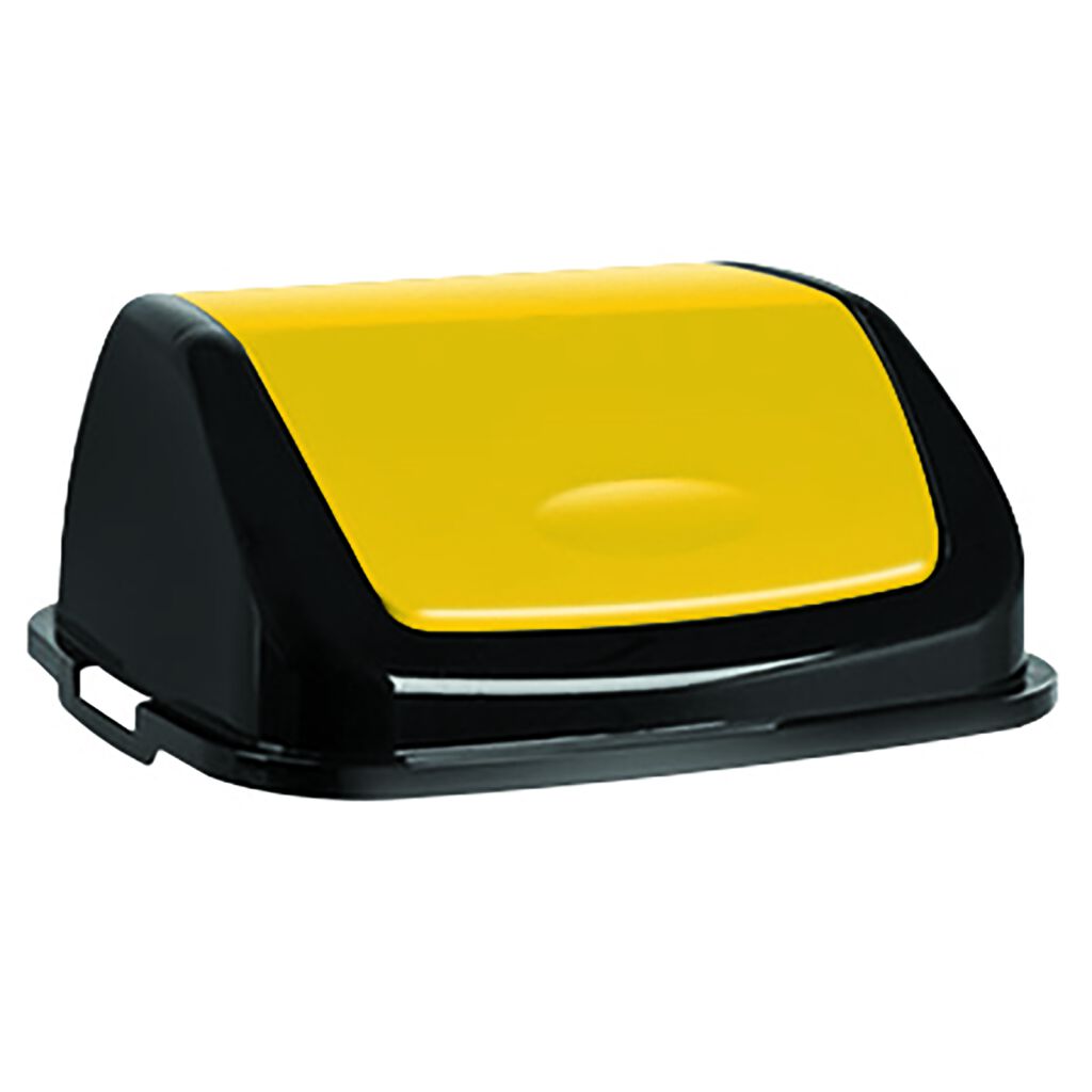 Waste bin accessories swing lid