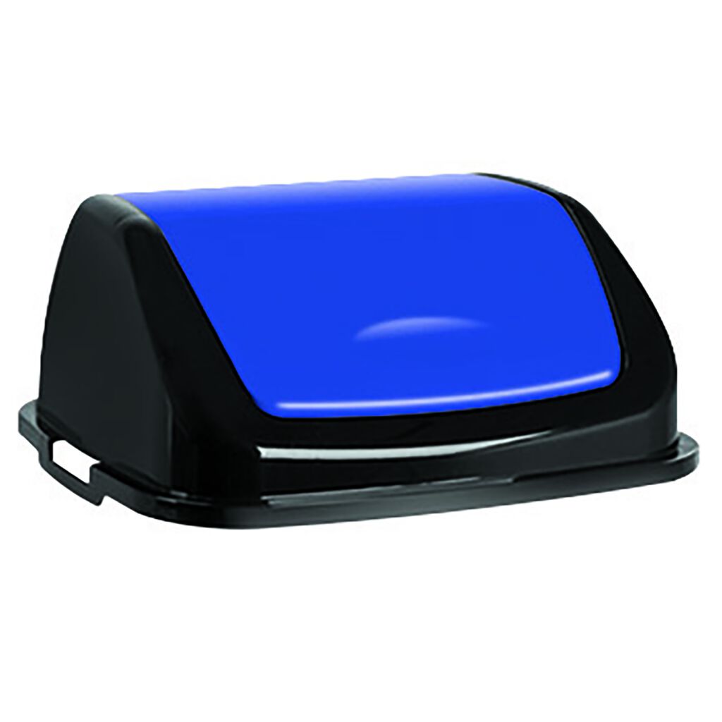 Waste bin accessories swing lid