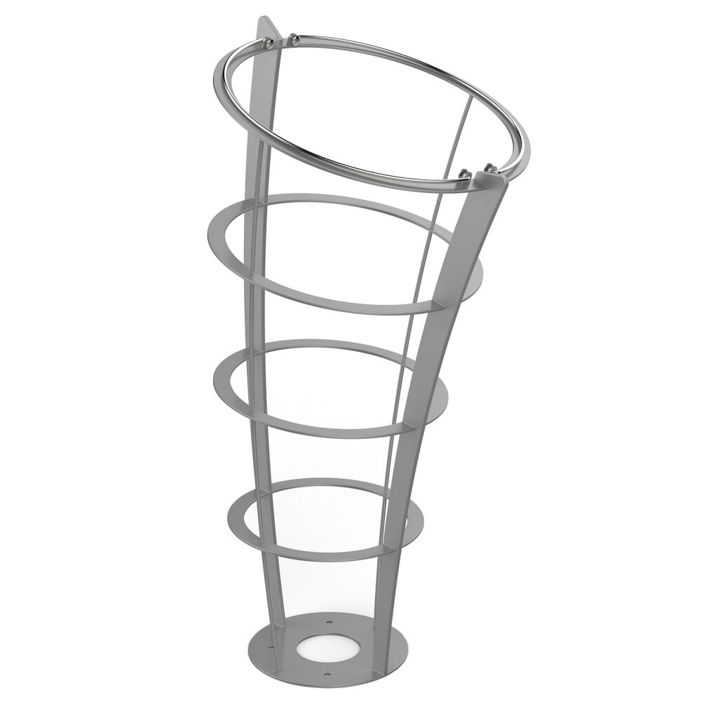 Waste sackholder waste bag holder on foot