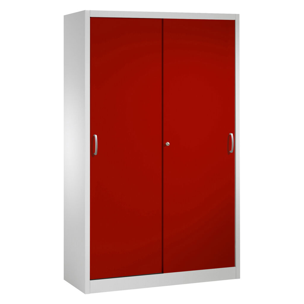 Armoires à portes coulissantes avec 2 portes coulissantes et 4 étages
